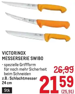 Metro Victorinox messerserie swibo Angebot