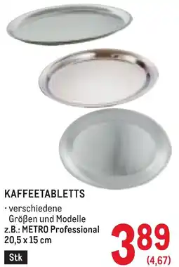 Metro Kaffeetabletts Angebot
