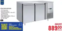 Metro Kühltisch Angebot