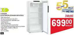 Metro Liebherr glastürkühlschrank Angebot