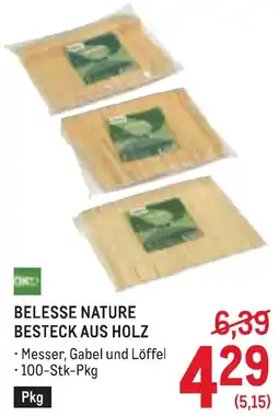 Metro Belesse nature besteck aus holz Angebot
