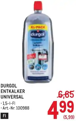 Metro Durgol entkalker universal Angebot