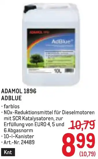 Metro Adamol adblue Angebot