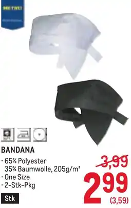 Metro Bandana Angebot