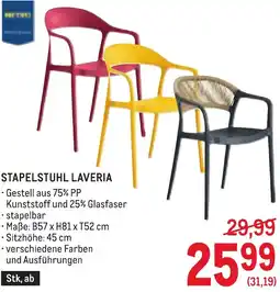 Metro Stapelstuhl laveria Angebot
