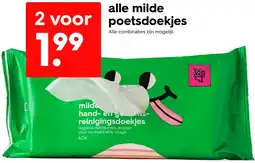 HEMA alle milde poetsdoekjes Angebot