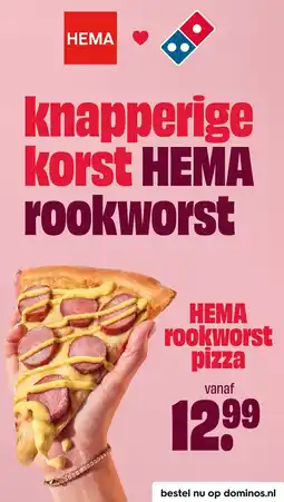 HEMA Hema rookworst pizza Angebot