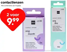 HEMA contactlenzen Angebot