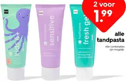HEMA alle tandpasta Angebot