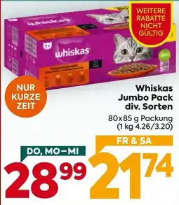 Billa Whiskas Angebot