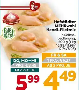 Billa Hofstädter Hendl-Filetmix Angebot