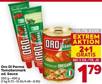 Billa Oro Di Parma Tomatenmark od. Sauce Angebot