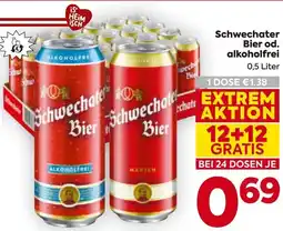 Billa Schwechater Bier od. alkoholfrei Angebot