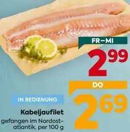 Billa Kabeljaufilet Angebot
