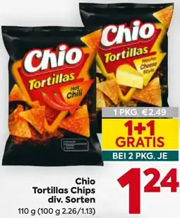 Billa Chio Tortillas Chips Angebot