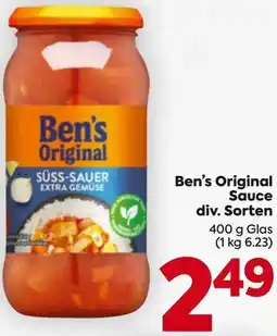 Billa Ben's Original Sauce Angebot