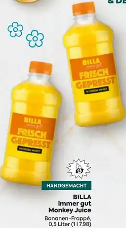 Billa BILLA immer gut Monkey Juice Angebot