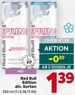 Billa Red Bull Edition Angebot