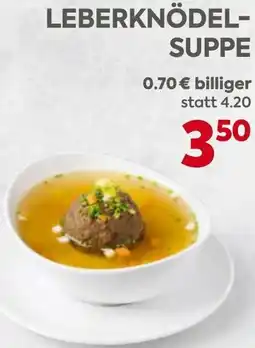 Billa Leberknödel- suppe Angebot