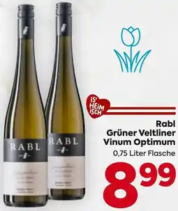 Billa Rabl Grüner Veltliner Vinum Optimum Angebot