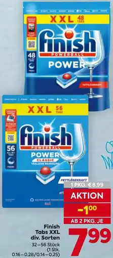 Billa Finish Tabs Angebot