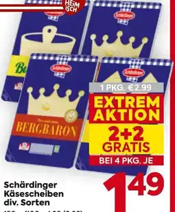 Billa Schärdinger Käsescheiben Angebot