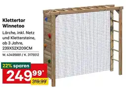 Lagerhaus Klettertor Winnetoo Angebot