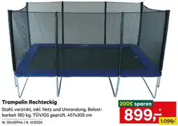Lagerhaus Trampolin Rechteckig Angebot