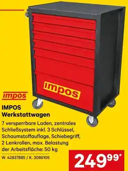 Lagerhaus Impos Werkstattwagen Angebot