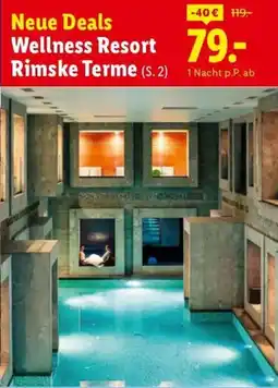 Lidl Reisen Neue Deals Wellness Resort Rimske Terme Angebot