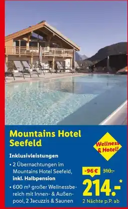 Lidl Reisen Mountains Hotel Seefeld Angebot