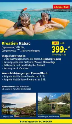 Lidl Reisen Kroatien Rabac Angebot