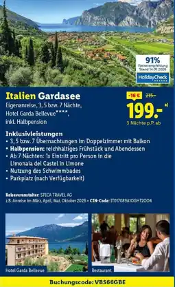 Lidl Reisen Italien Gardasee Angebot