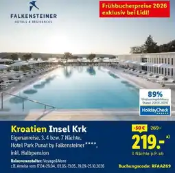 Lidl Reisen Kroatien Insel Krk Angebot
