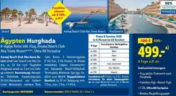 Lidl Reisen Ägypten Hurghada Angebot