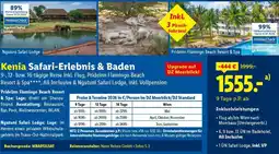 Lidl Reisen Kenia Safari-Erlebnis & Baden Angebot