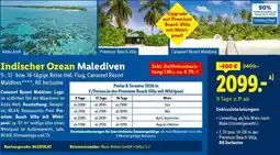 Lidl Reisen Indischer Ozean Malediven Angebot