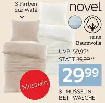XXXLutz Musselin- bettwäsche Angebot