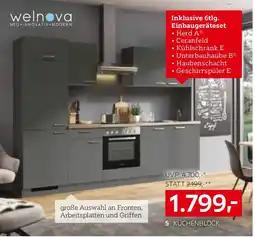 XXXLutz Welnova küchenblock Angebot