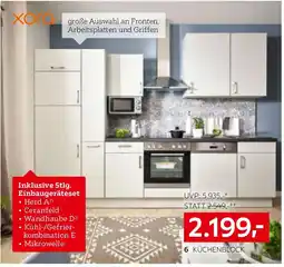 XXXLutz Xora küchenblock Angebot