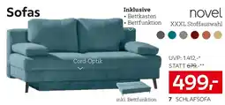 XXXLutz Novel schlafsofa Angebot
