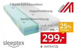 XXXLutz Sleeptex kaltschaummatratze Angebot