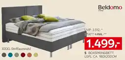 XXXLutz Beldomo sleep boxspringbett Angebot