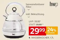 XXXLutz Homeware profession. wasserkocher Angebot