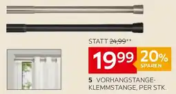 XXXLutz Vorhangstange klemmstange Angebot