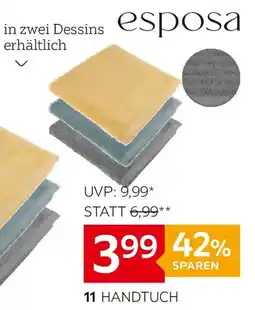 XXXLutz Esposa handtuch Angebot