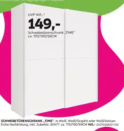 Mömax Schwebetürenschrank Time Angebot