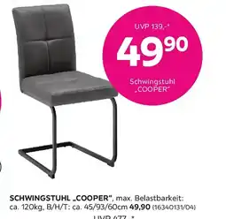 Mömax Schwingstuhl Cooper Angebot