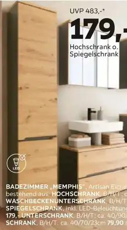 Mömax Hochschrank o. Spiegelschrank Angebot