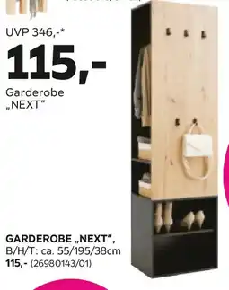 Mömax Garderobe next Angebot